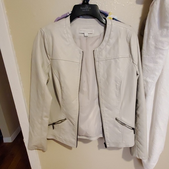 New York & Company Jackets & Blazers - leather jacket. ❤ 3/25